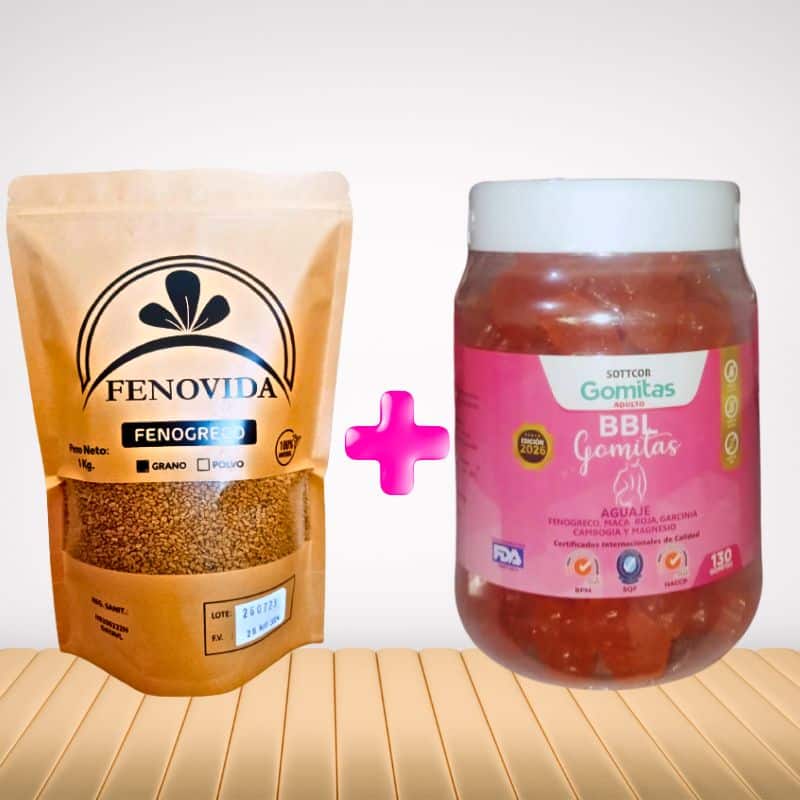 Fenogreco 1kg en grano + Gomita BBL